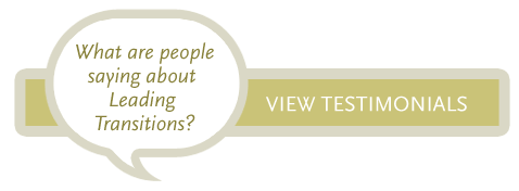 What People are Saying about Leading Transitions